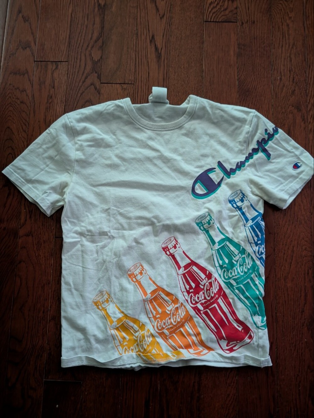 Champion X Coca-Cola Graphic Tee - Multicolor Bottle Print